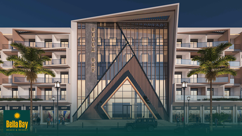 Bella Bay Hurghada modern residential project by the sea in Mamsha Promenade Hurghada