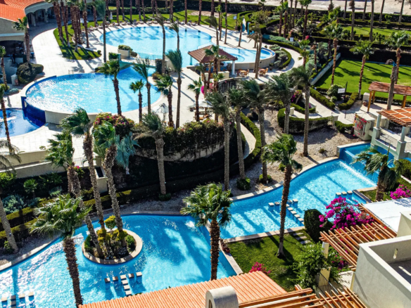 2-bedroom apartment for sale in Veranda Sahl Hasheesh with modern interior design, pool access, and stunning Red Sea views.