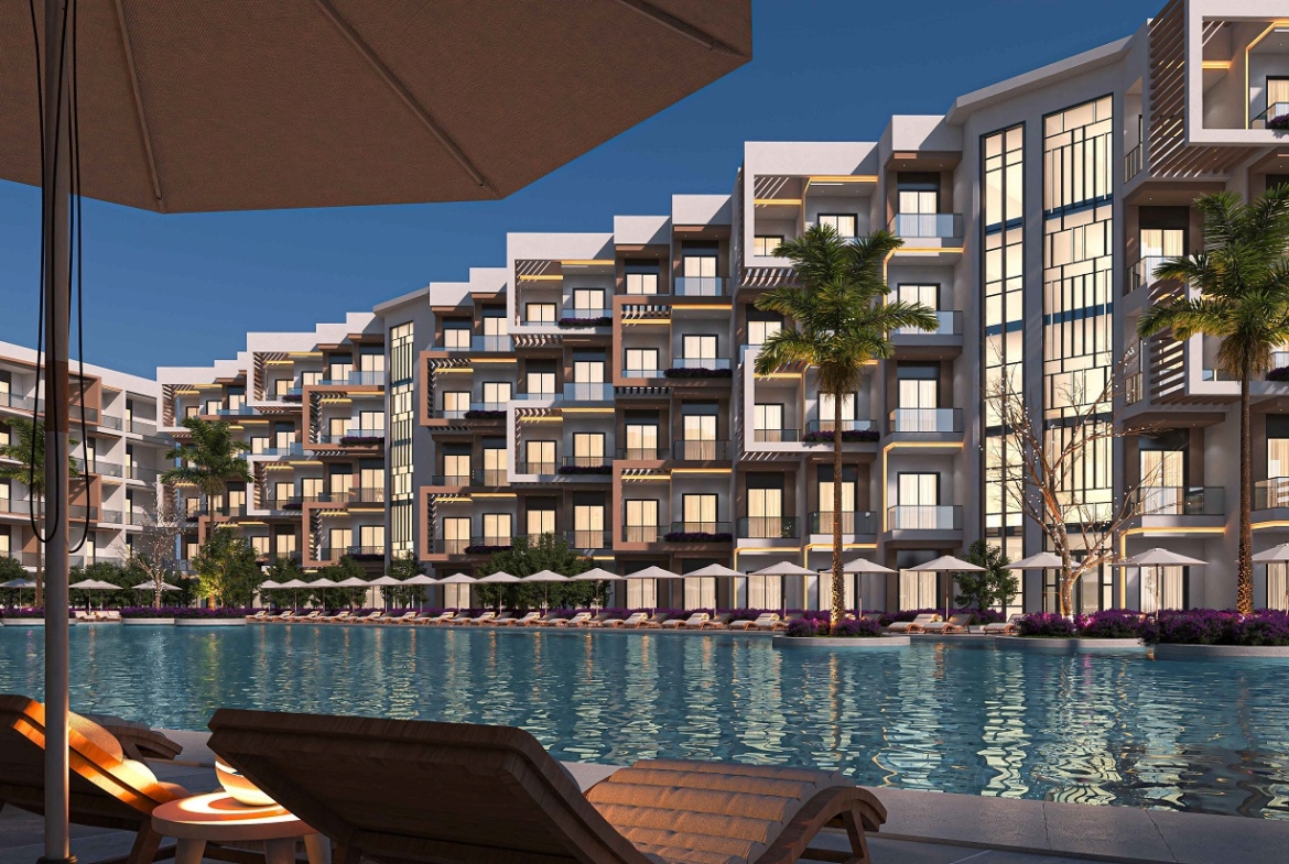 Bella Bay Hurghada resort style beachfront apartments with pools and sea views Hurghada