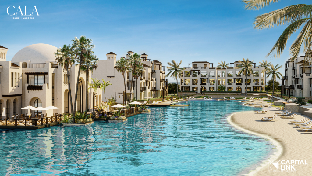 Sahl Hasheesh apartments for sale in Hurghada with sea and pool view
