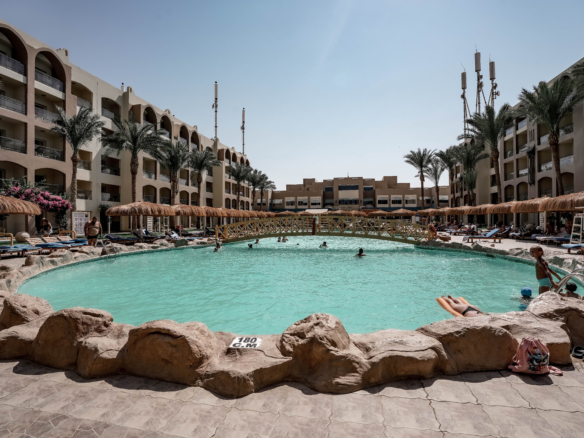 Luxury Seafront Apartments at Nubia Aqua Beach Resort Hurghada for Sale – Red Sea Beachfront Living