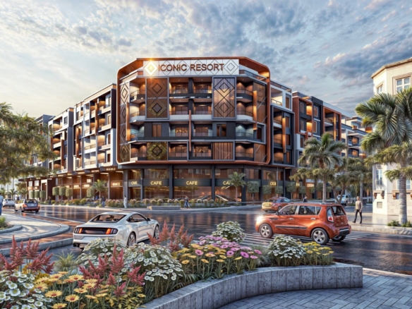 Iconic Resort Egypt modern beachfront residences with luxury amenities and stunning Red Sea views