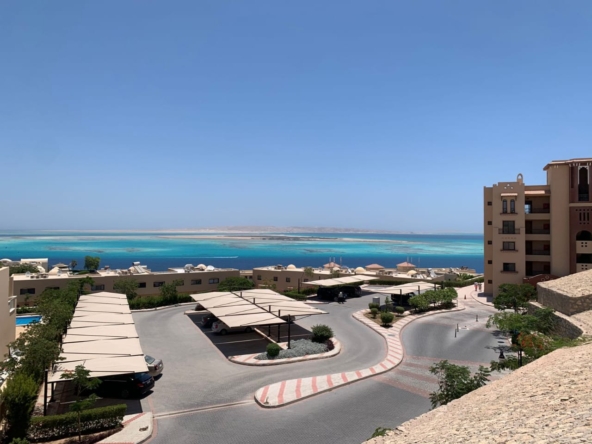 Luxury beachfront apartments at The View Compound Hurghada with pool and panoramic Red Sea views