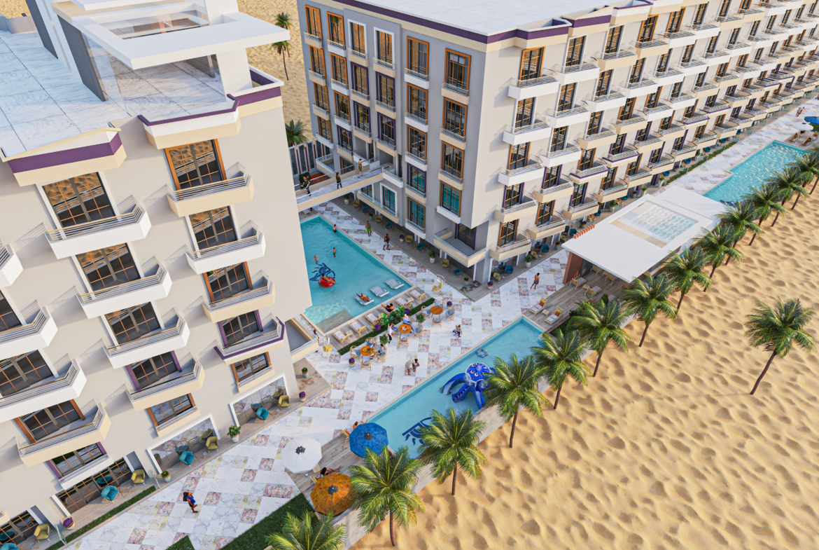 Luxury lifestyle at Lavanda Beach Resort Hurghada with sea and resort views