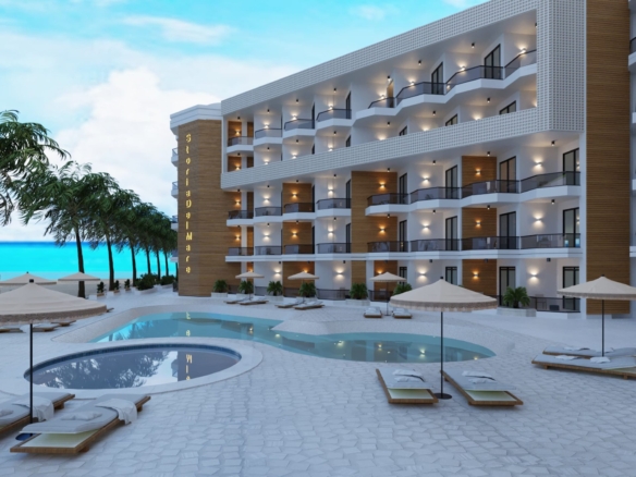 Dive into the infinity pool with endless Red Sea views at Storia Del Mare.