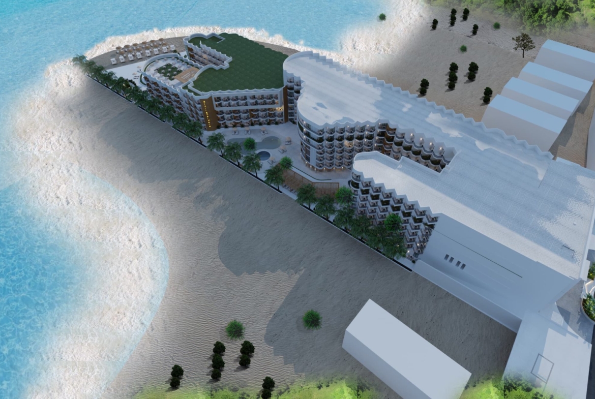 Luxury beachfront property at Storia Del Mare Hurghada with panoramic sea views