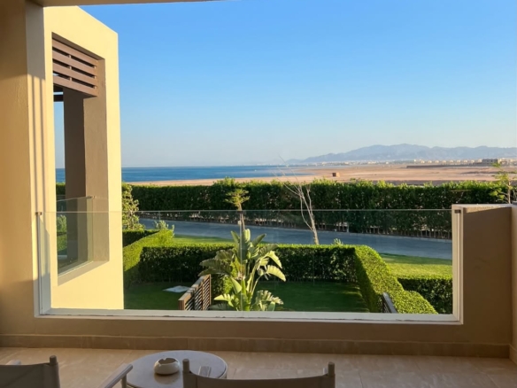 A breathtaking aerial view of Ras Soma Residences — where modern luxury meets the natural beauty of the Red Sea.