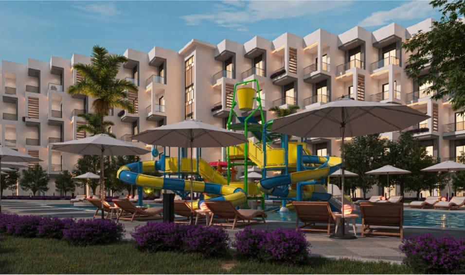 Bella Bay Hurghada luxury seaside development with contemporary architecture and beachfront access