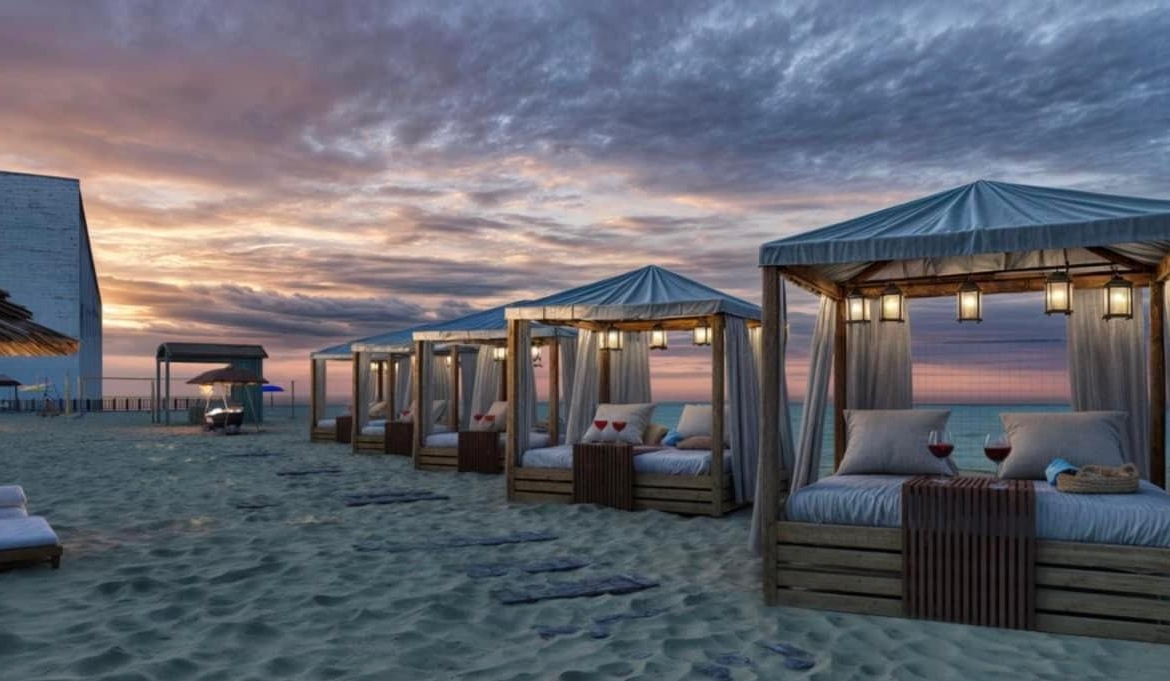 Bella Bay Hurghada residential resort with pools sea view and beachfront location in Mamsha Promenade