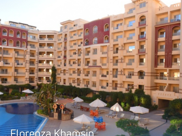 Elegant Mediterranean-style architecture in the heart of Hurghada’s Khamsin district.