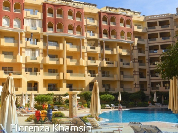 Elegant Mediterranean-style architecture in the heart of Hurghada’s Khamsin district.