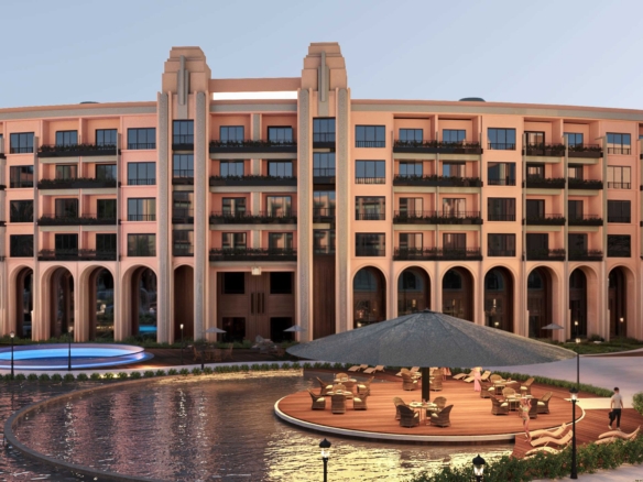 Studio Pool View Apartments in Hurghada with modern design