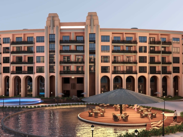 Studio Pool View Apartments in Hurghada with modern design