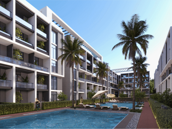 Premium interior finishes give every home in Clan Residents Hurghada a modern, elegant feel.