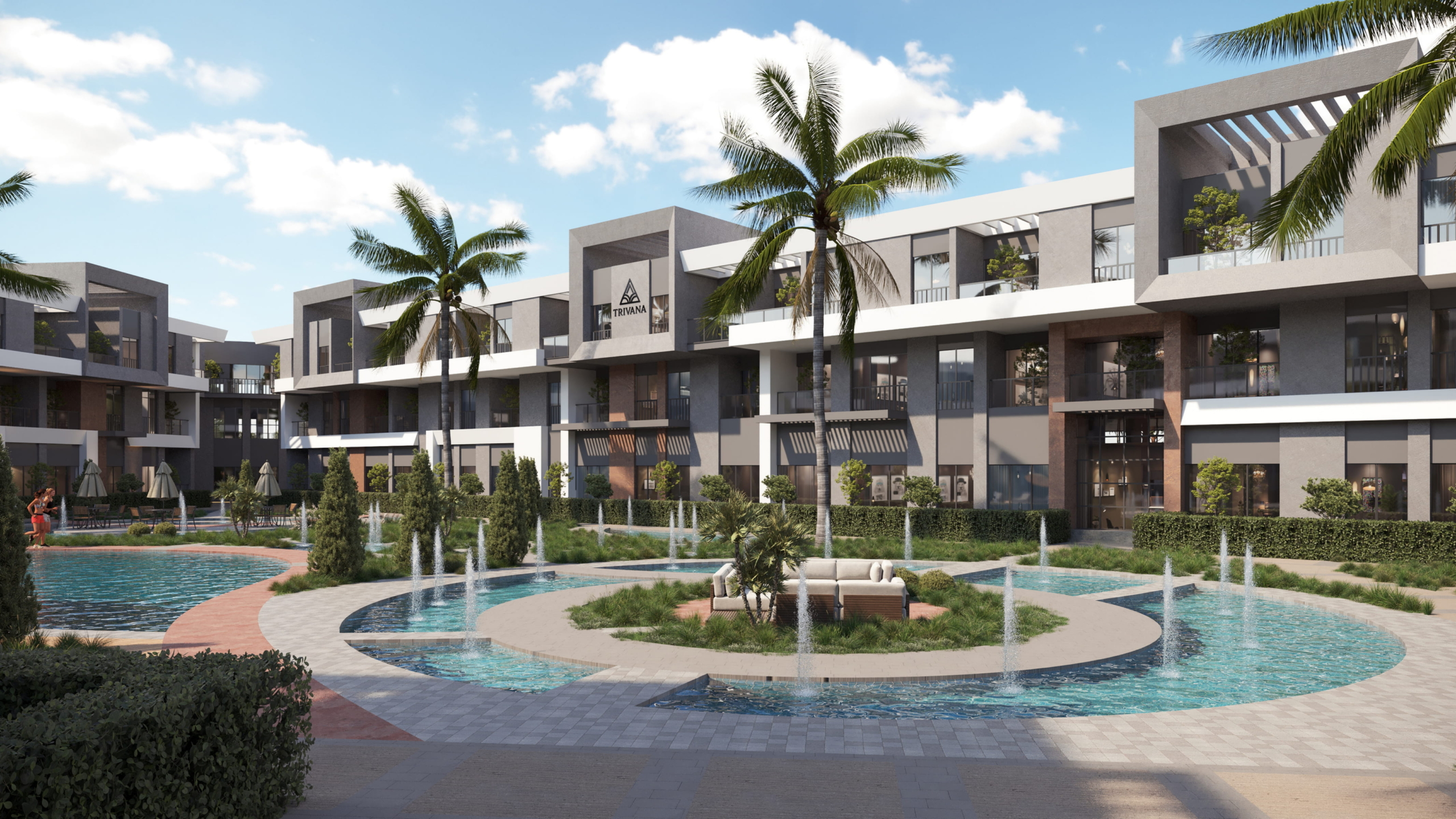 “1-Bedroom Apartment with Private Garden – Rook Development” “1-Bedroom Apartment with Private Garden – modern design and landscaped outdoor space”