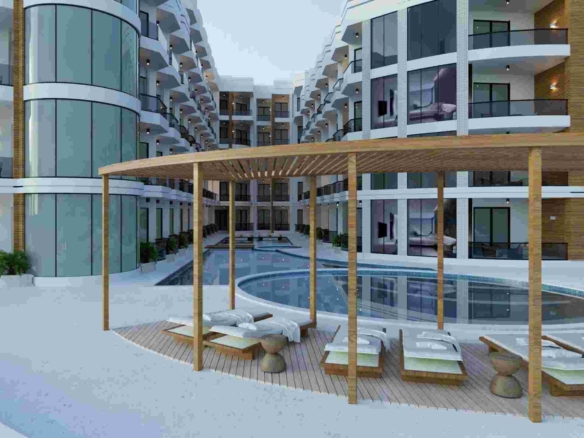 “2Bed pool and sea view apartment at Storia Del Mare, Hurghada”