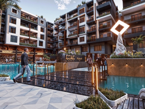 Luxury apartments and villas at Iconic Compound Hurghada with Red Sea view