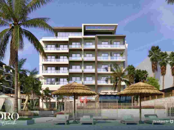 Luxury vacation homes with modern design and sea view, representing ideal holiday and investment properties