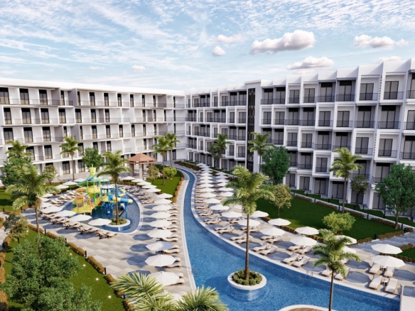 Apartment sea view Al mamsha in Bella Bay, Hurghada – 1st-floor studio with 60 sqm and panoramic Red Sea views.