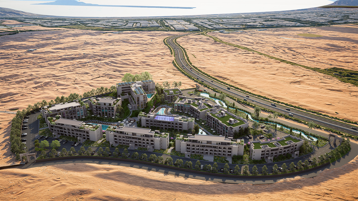 شقق للبيع بالتقسيط في الغردقة بدون فوائد بإطلالة بحرية وموقع استراتيجي