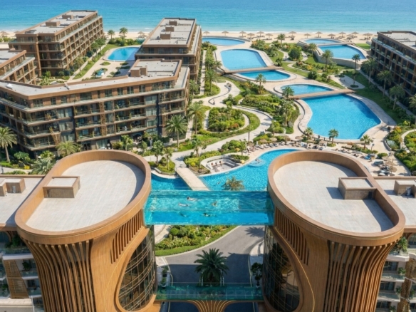 منتجع فاخر على البحر الأحمر يوفر غرفًا فاخرة وإطلالات خلابة