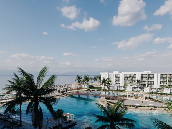 Experience beachfront living at Riva Beachfront District Hurghada