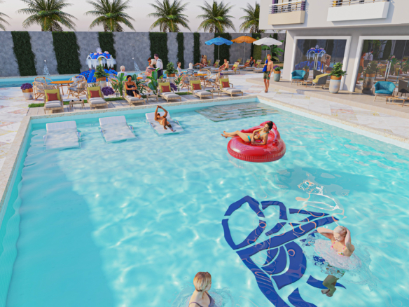 شقة غرفتين بإطلالة بحر ومسبح – جاهزة للاستلام في Lavanda Beach Resort Hurghada