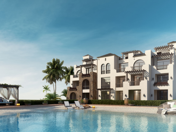 2BR Fully Finished Lagoon View Red Sea Investment