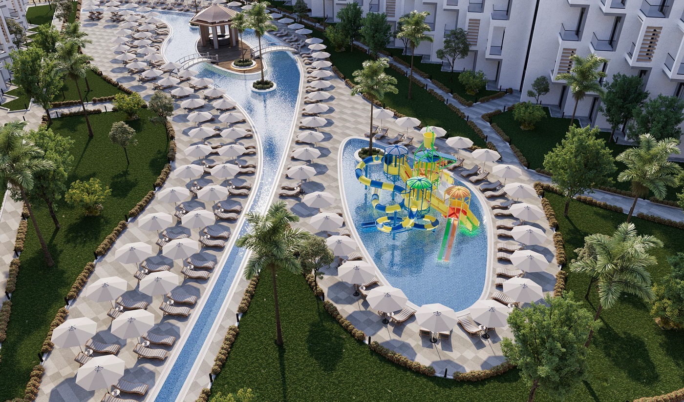 شقة بإطلالة بحرية في الممشى 