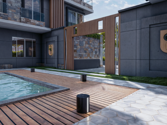 3bed at Mark resort