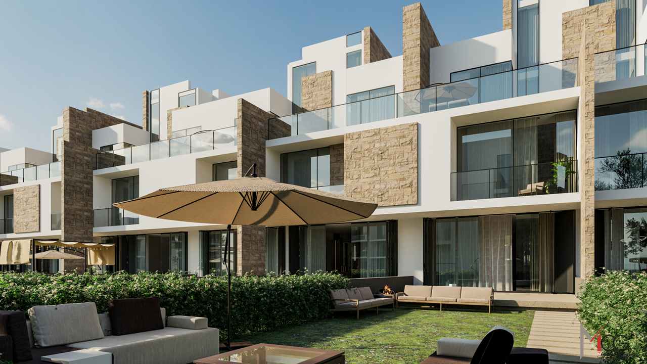 Villa with private garden