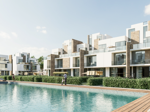 Passive Income from Real Estate investment properties generating rental income