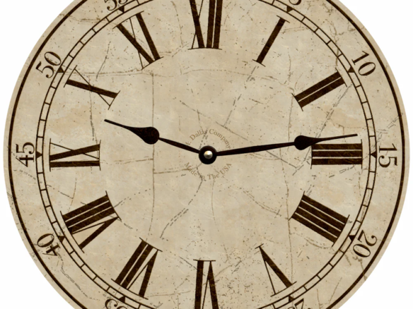 Illustration showing clocks changing forward and backward to represent Daylight Saving Time adjustments