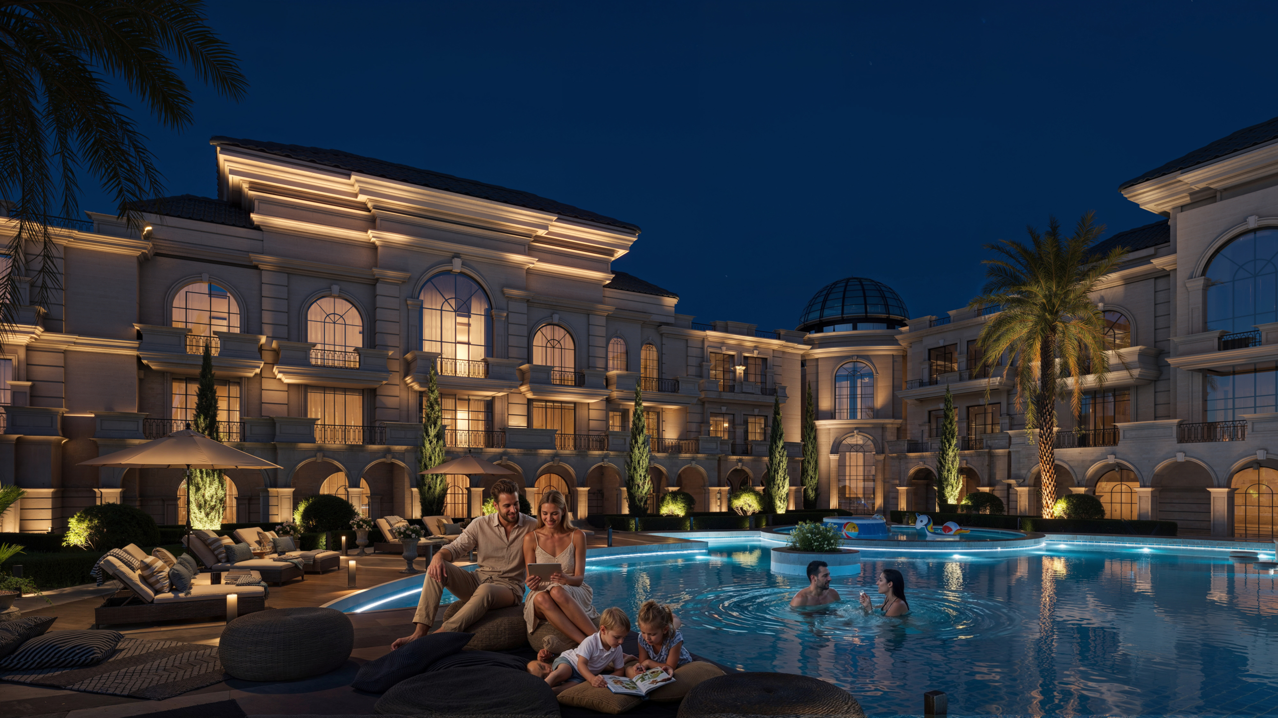 Invest in 1BR pool view in Magawish area Hurghada