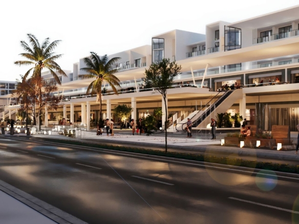 1BED with sandy beach connected to Mamsha