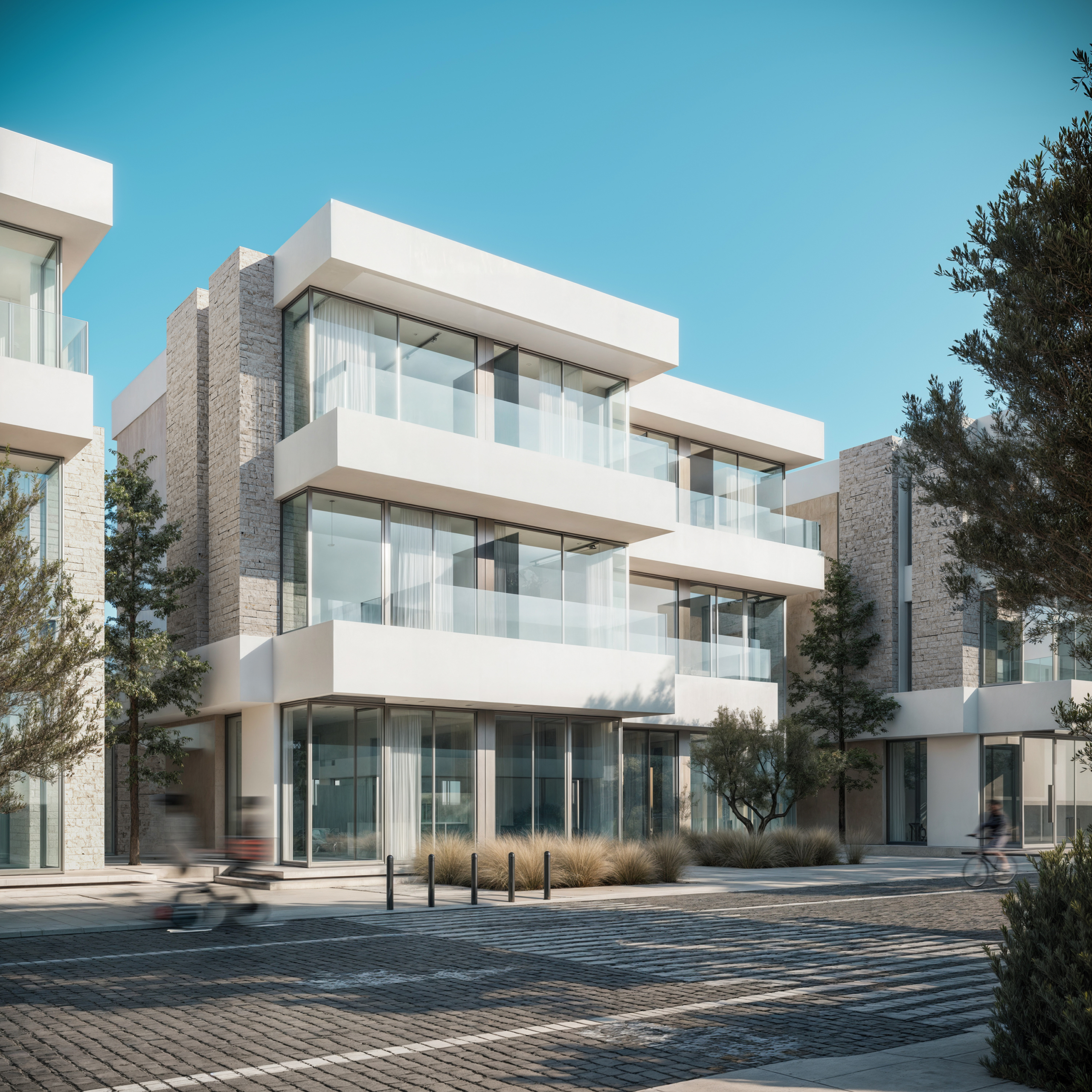 001_Town-House -Front