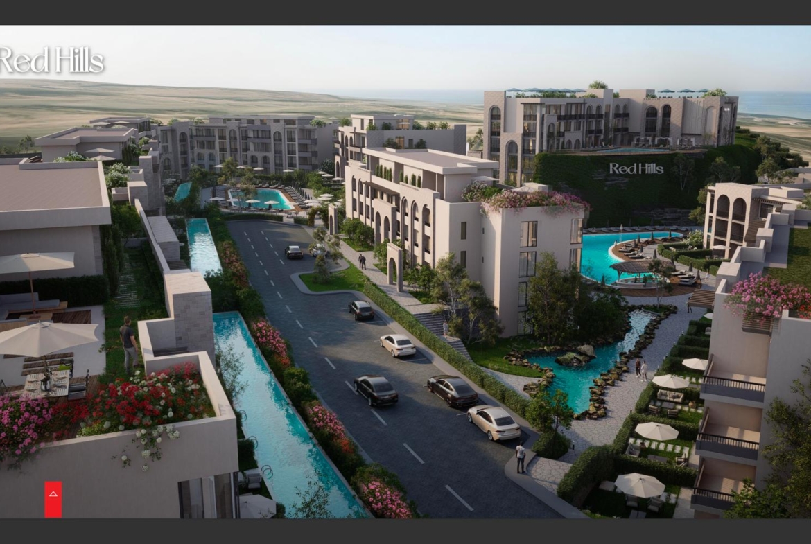 Red Hills Sahl Hasheesh coastal development with sea view environment