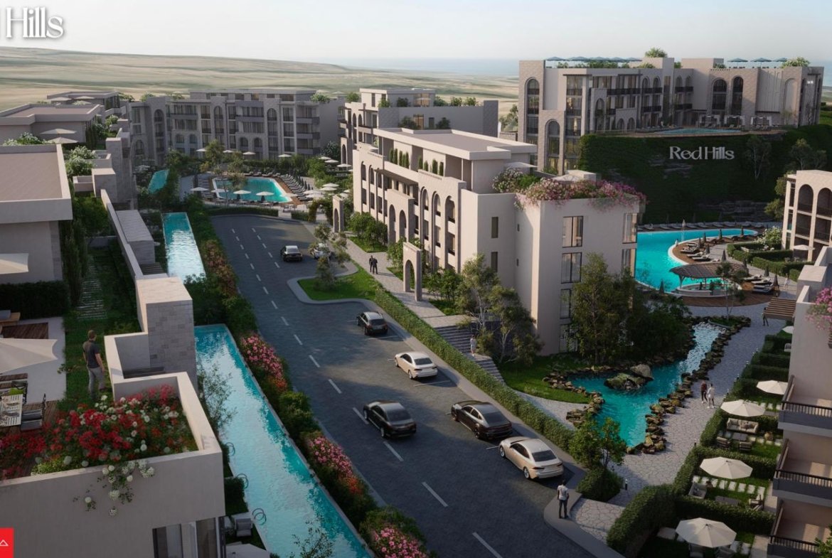 Red Hills Sahl Hasheesh coastal development with sea view environment