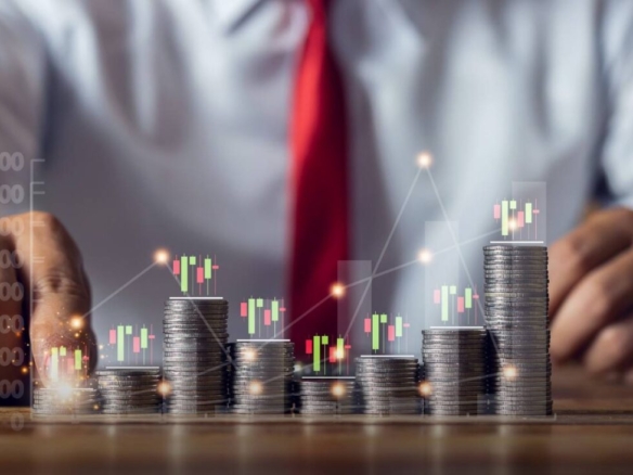 Young investor planning finances and learning how to start investing with a small budget