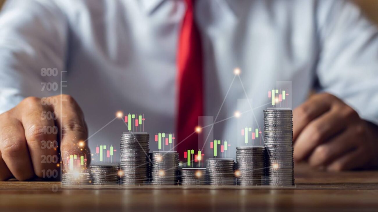 Young investor planning finances and learning how to start investing with a small budget