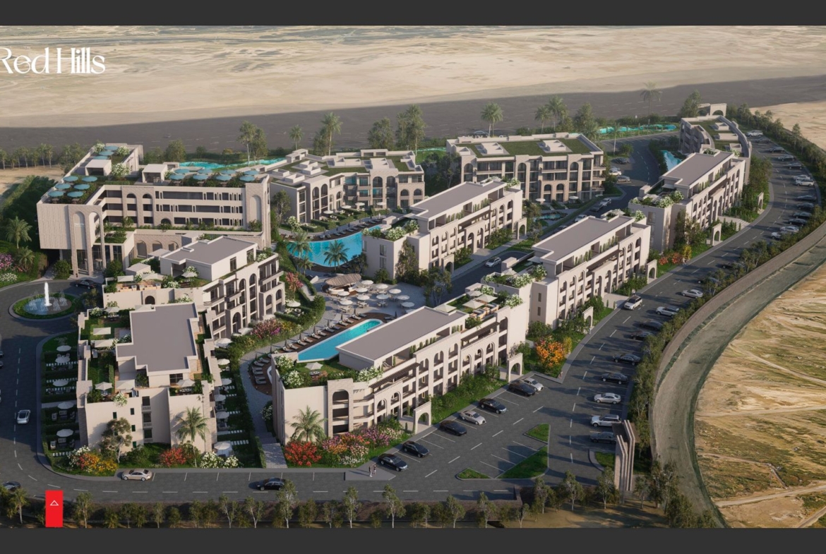 Red Hills Sahl Hasheesh apartments near the Red Sea coastline