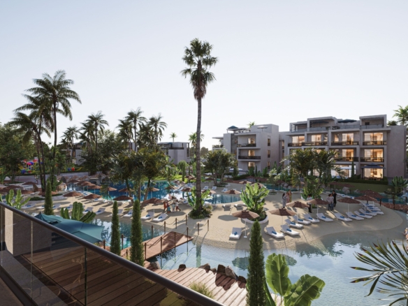 شقة أمريكان غرفة نوم واحدة بحديقة خاصة – ONE7 Residence الغردقة