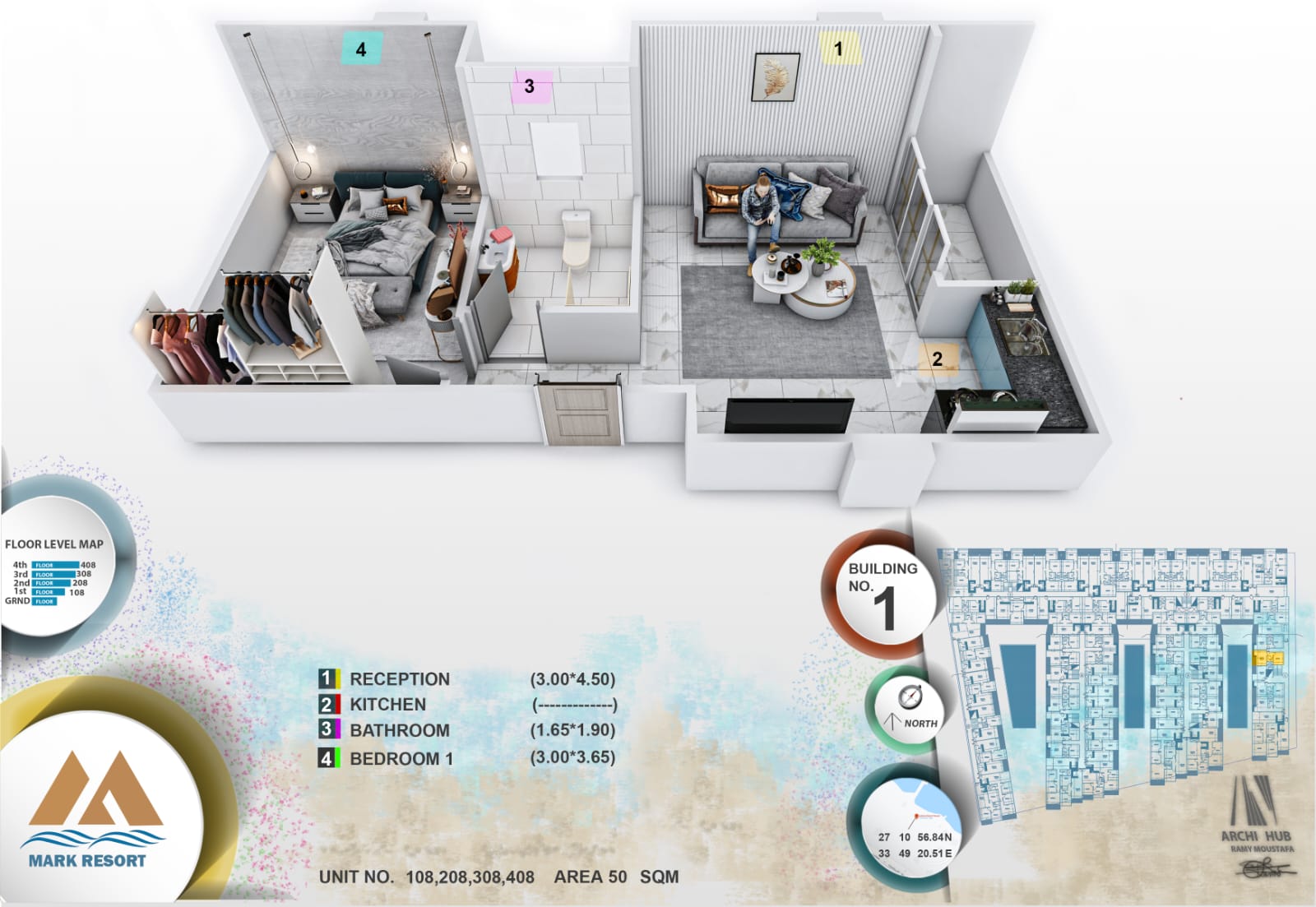 1 Bed-room