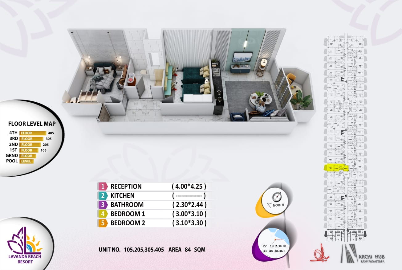 2 Bed-room