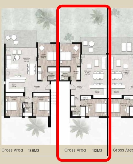 2 bedroom garden apartment at Il Bayou Sahl Hasheesh Hurghada