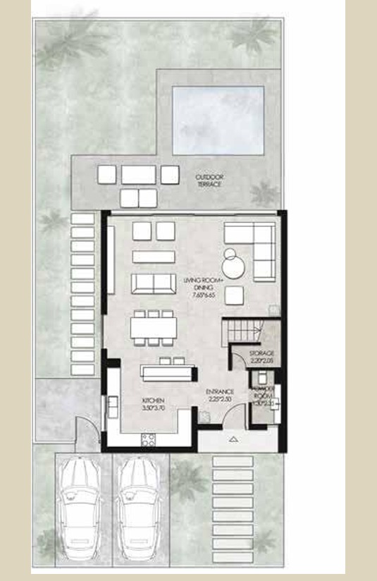 Corner townhouse at Il Bayou Sahl Hasheesh Hurghada