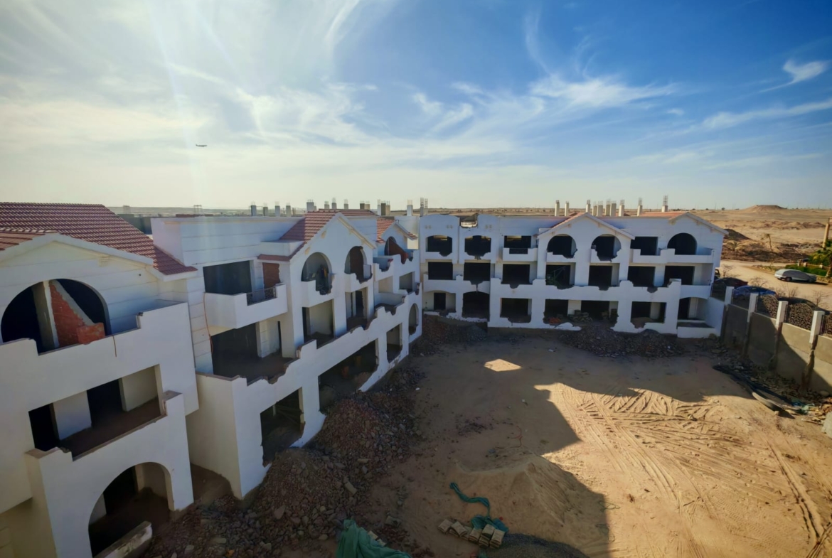 Aurora Palace Hurghada 2026 modern residential resort exterior view in Magawish Red Sea