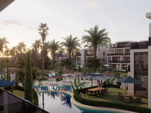 Minimal down payment beachfront property in Hurghada