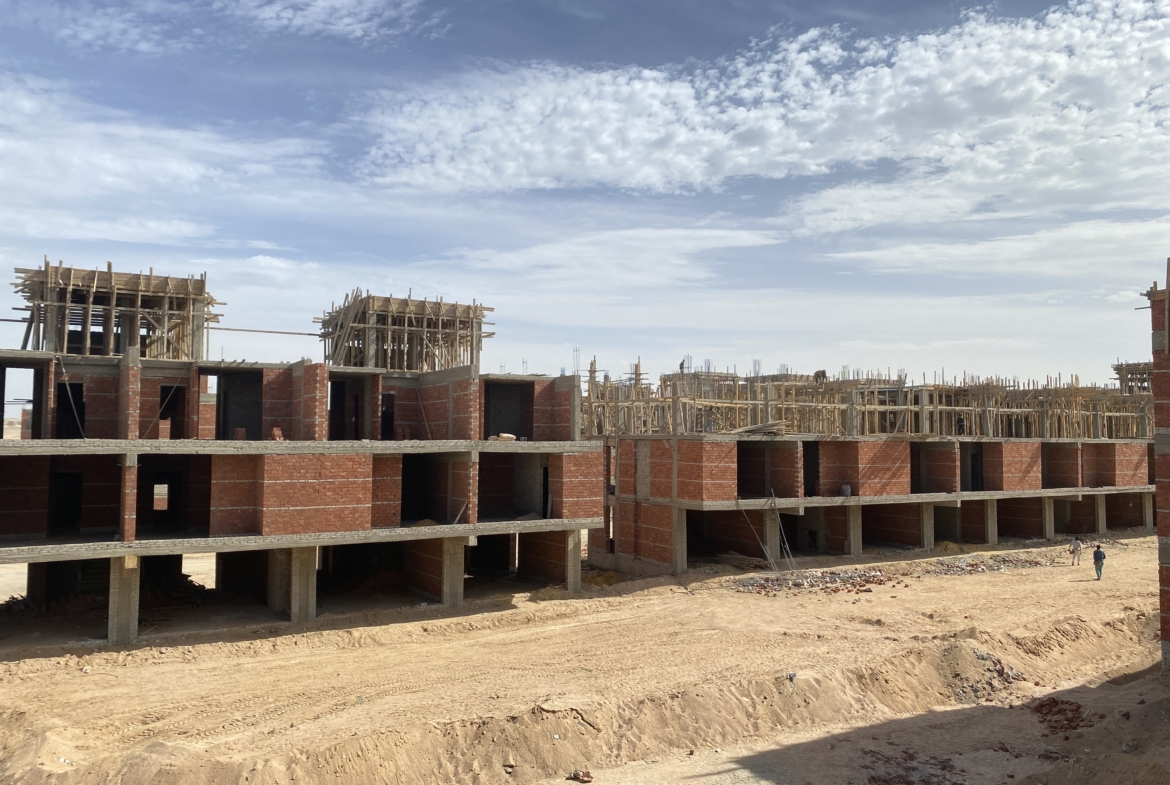 Beachfront real estate project at Long Beach Residence Hurghada
