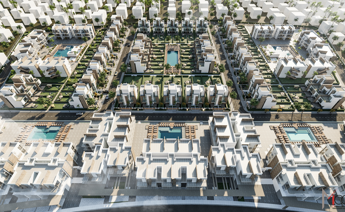 Residential properties available at Long Beach Residence Hurghada